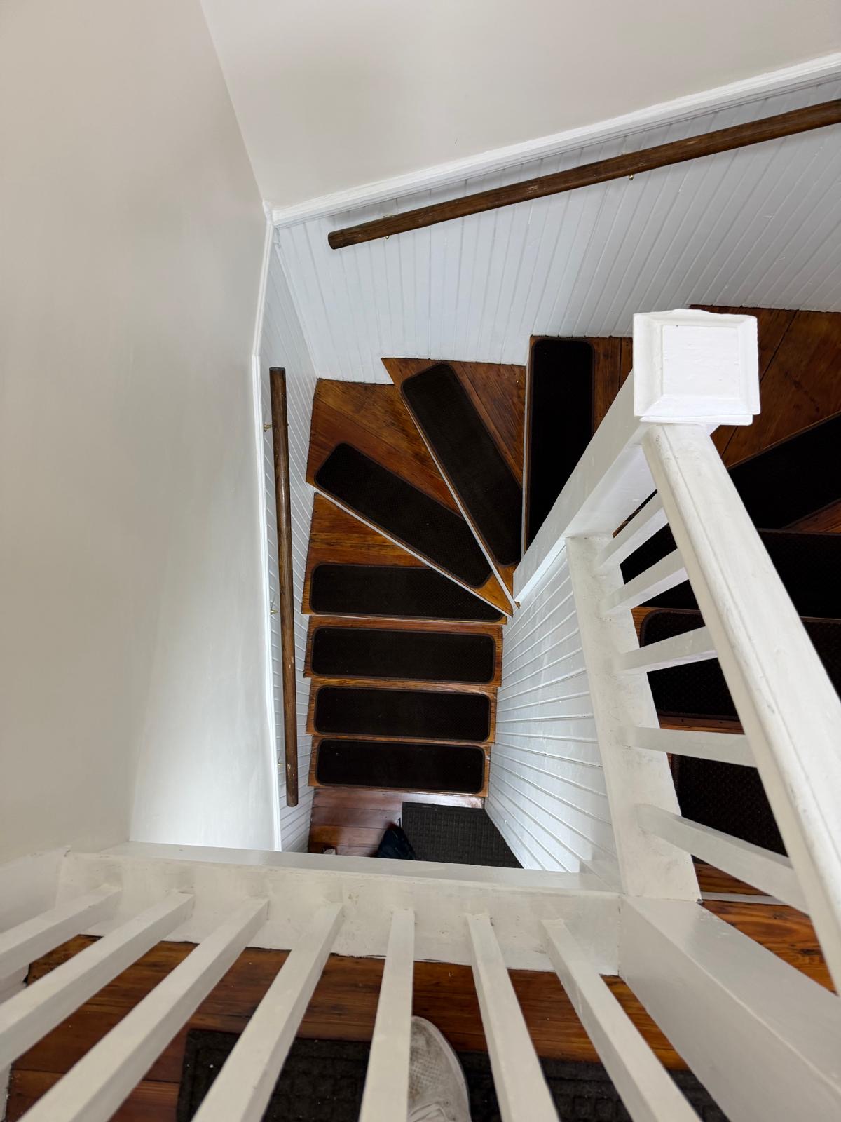Photo 18 — After — Finished Stairs with Protective Treads