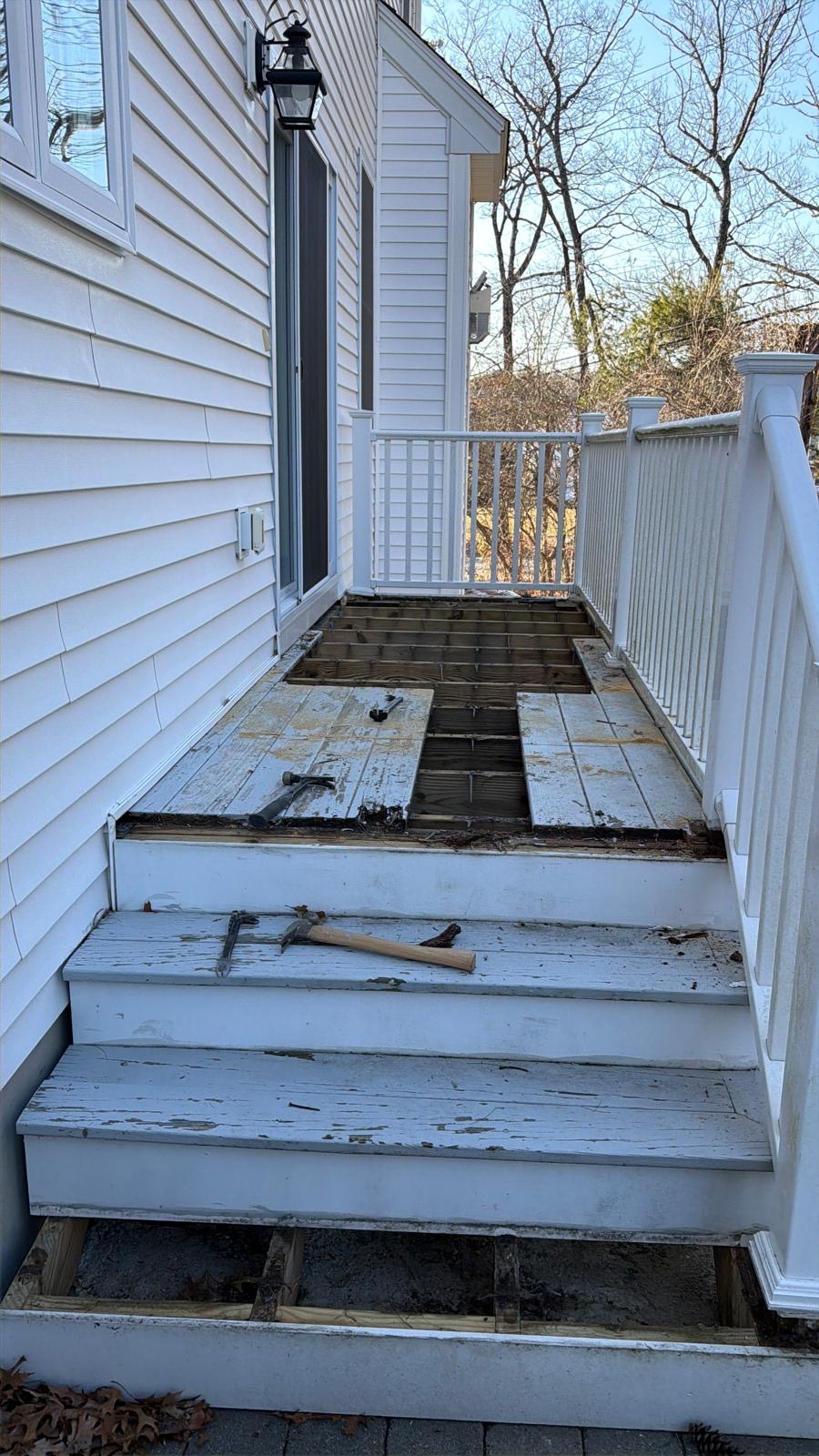 Photo 24 — Process — Deck Structural Repair